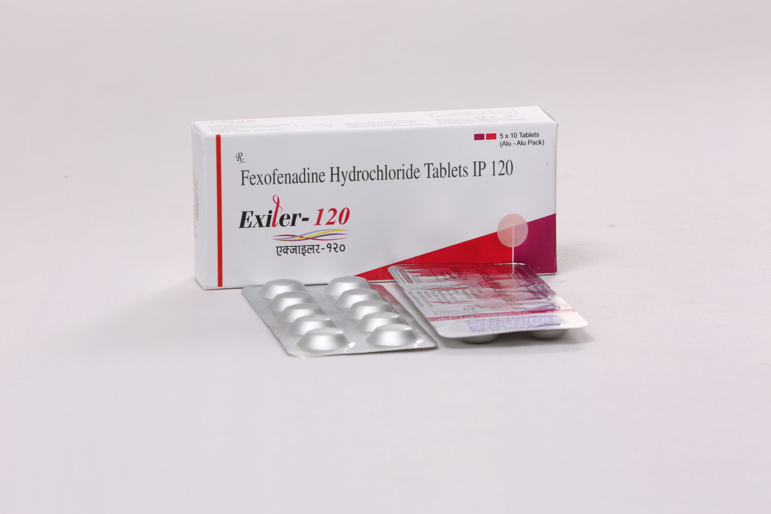 EXILER-120 (Fexofenadine HCL 120mg)
