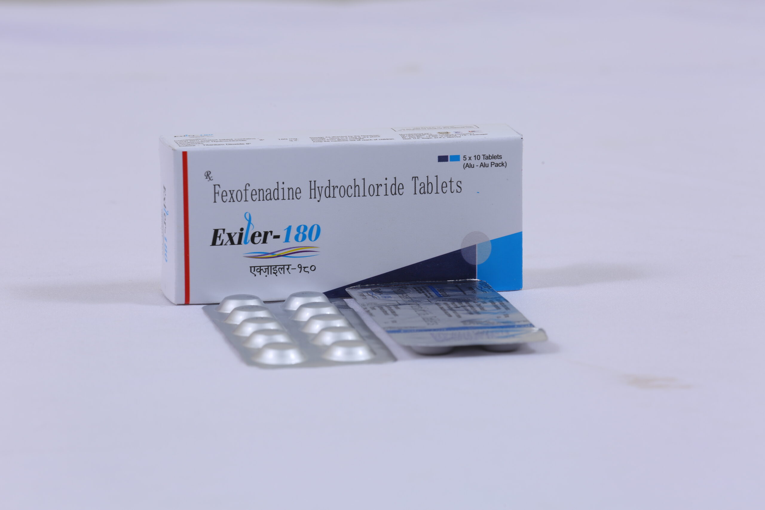 EXILER-180 (Fexofenadine HCL 180mg)