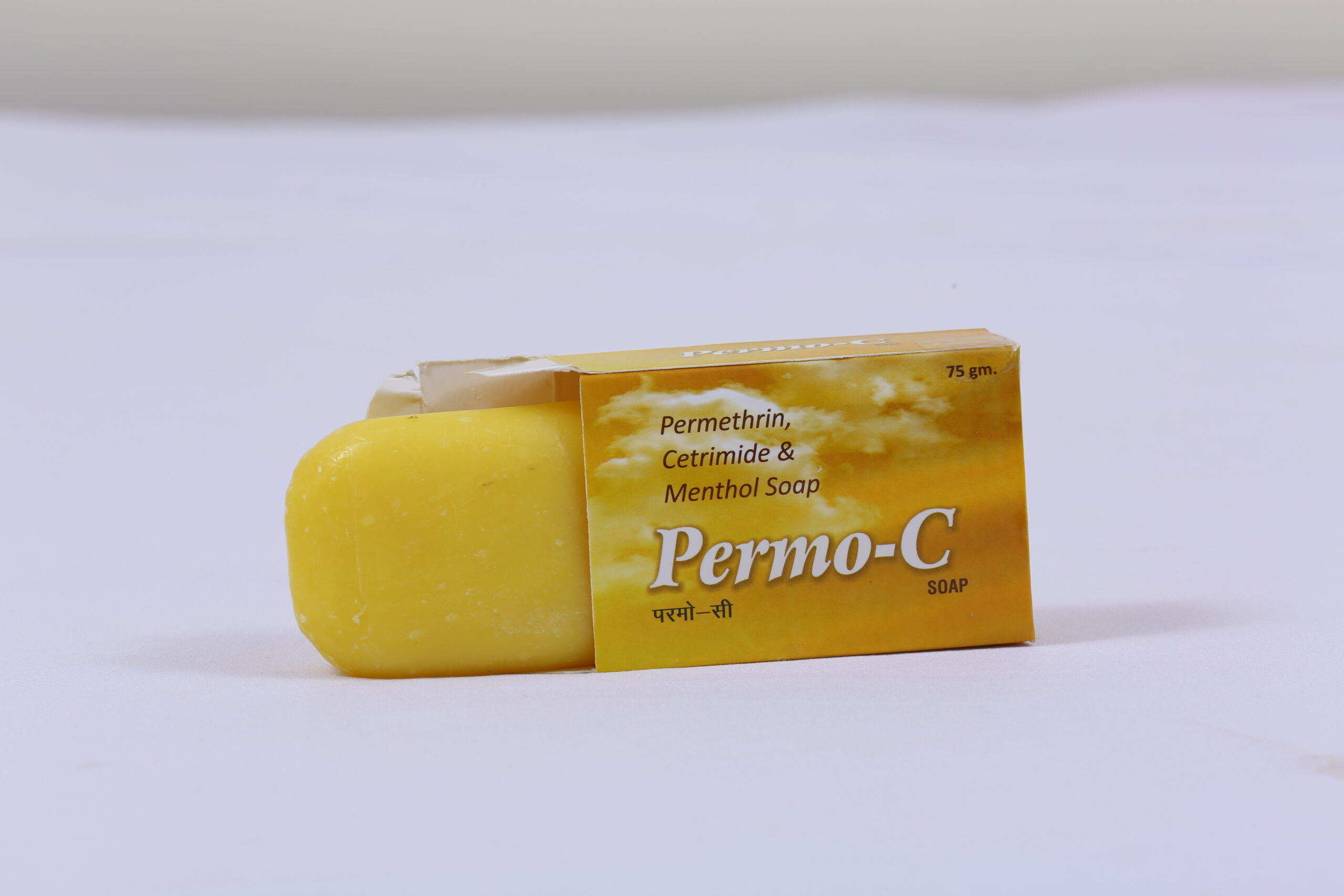 PERMO-C (Permethrin 1% + Cetrimide 0.5 % + Menthol 1% Soap)