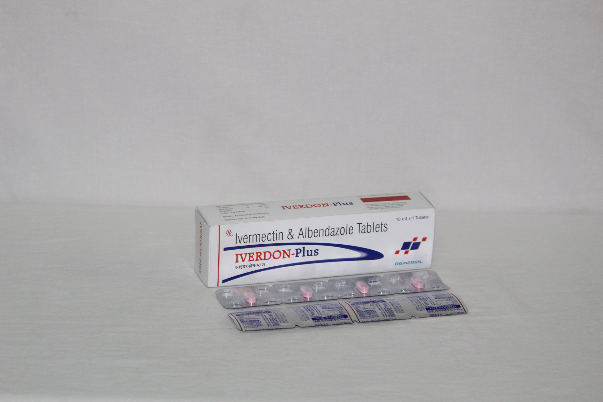 IVERDON-PLUS (Ivermactin 6 mg + Albendazole 400mg)