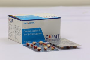 CALSIT (Calcium Carbonate 500mg (Eq. to Elemental Calcium 200mg) + Calcitriol 0.25mcg + Zinc 7.5mg Soft-Gel Capsules)