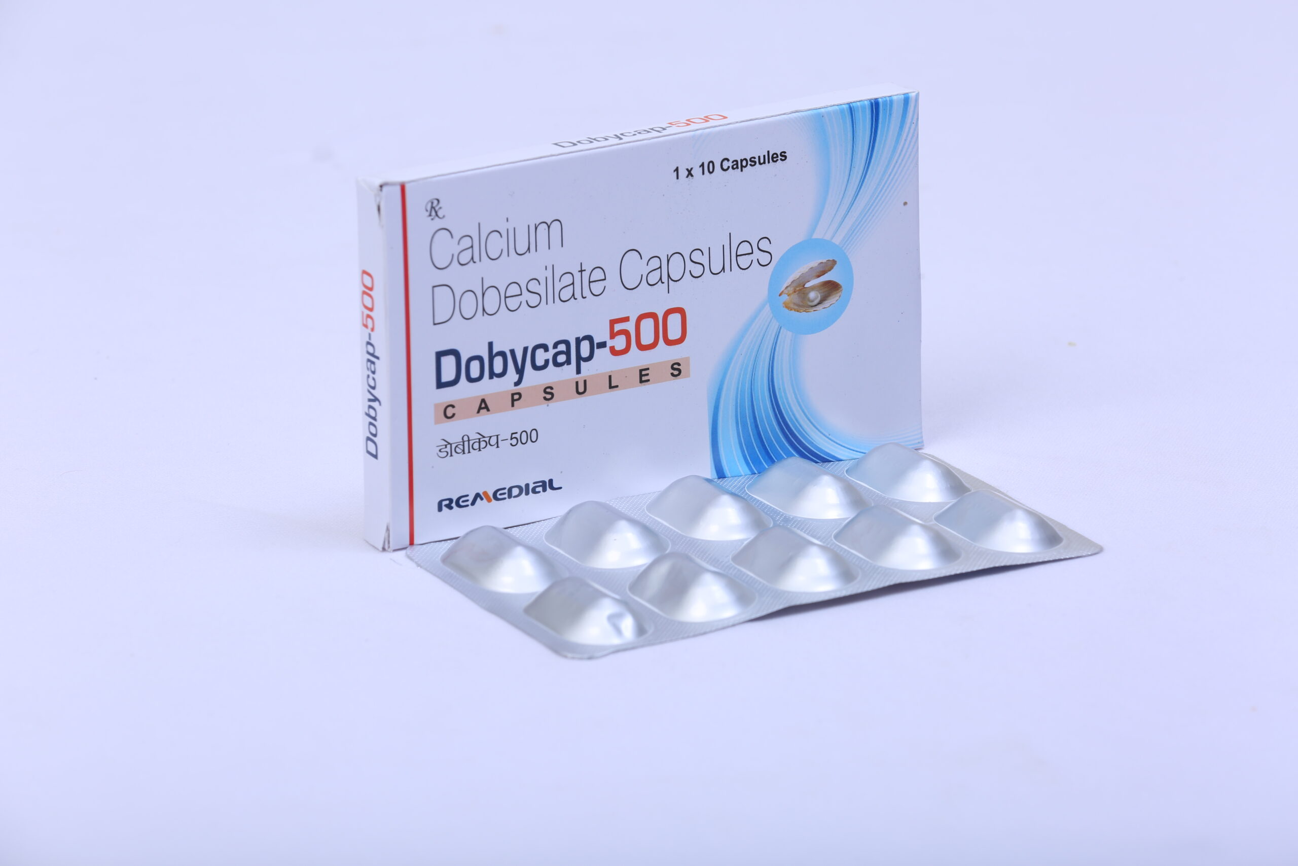 DOBYCAP-500 Tablets (Calcium Dobesylate 500mg)