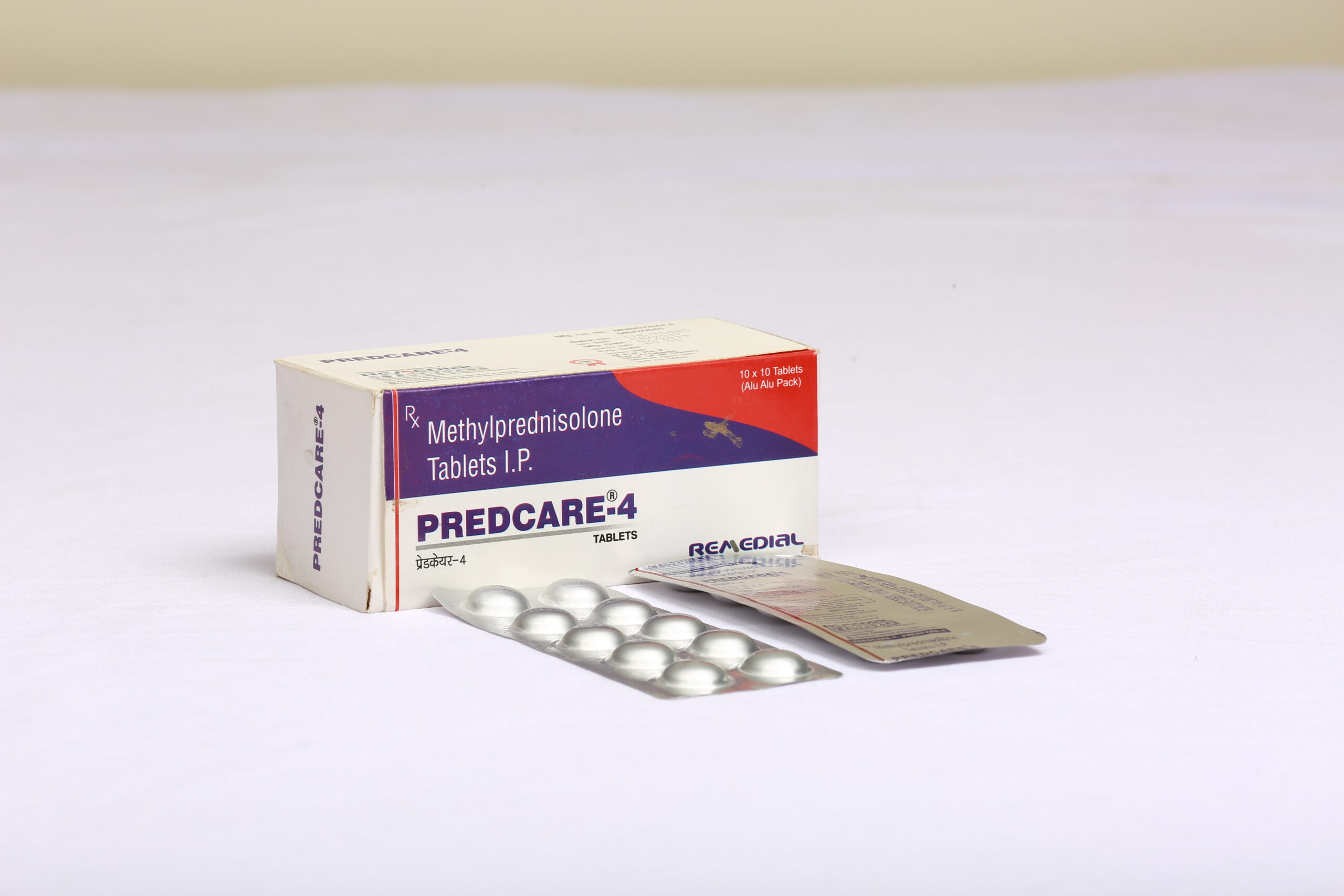 PREDCARE- 4 (Methylprednisolone 4mg)
