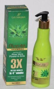 ALOCUTE SHAMPOO (Hair Strengthening Smampoo Protects & Soothe Scalp)