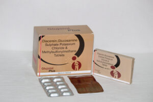 GLUJOINT-PLUS (Diacerein, Glucosamine & MethylSulfonyl Methane Tablets)