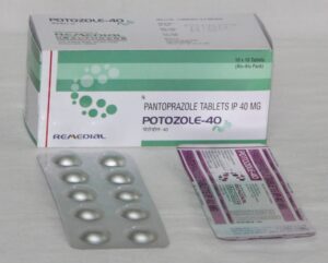 POTOZOLE-40 Tablets (Pantoprozole 40mg)