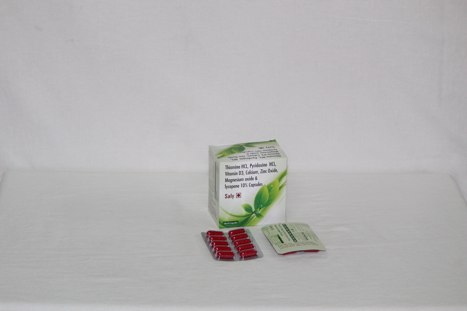 SALY CAP (Thiamine HCL, Pyridoxine HCL, Vitamin-D3, Calcium)